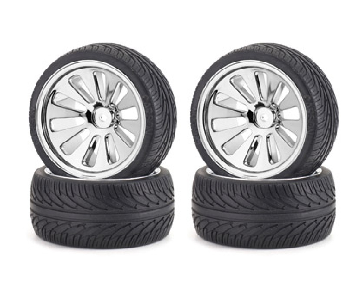 Carson 05200 1:10 Reifen-/Felgen Set Buggy On-R. 4 St. 500105200