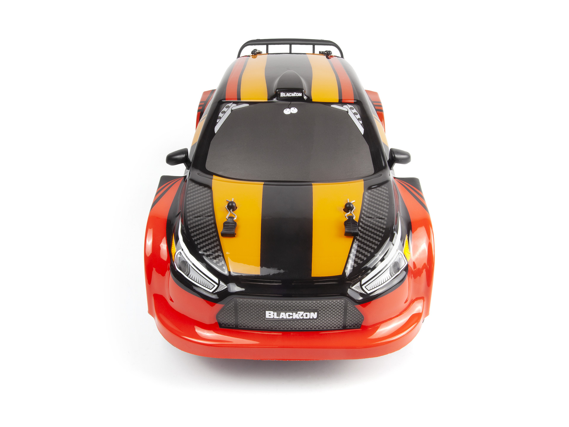 BLACKZON Vyper RX Turbo 1/16 4WD Brushless Rally Car Rot/Orange 540283 - Abbildung 3