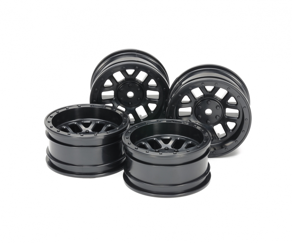Tamiya 51686 CC-02 12-Sp.-Felgen 26mm (4) Sw Offset+6 300051686