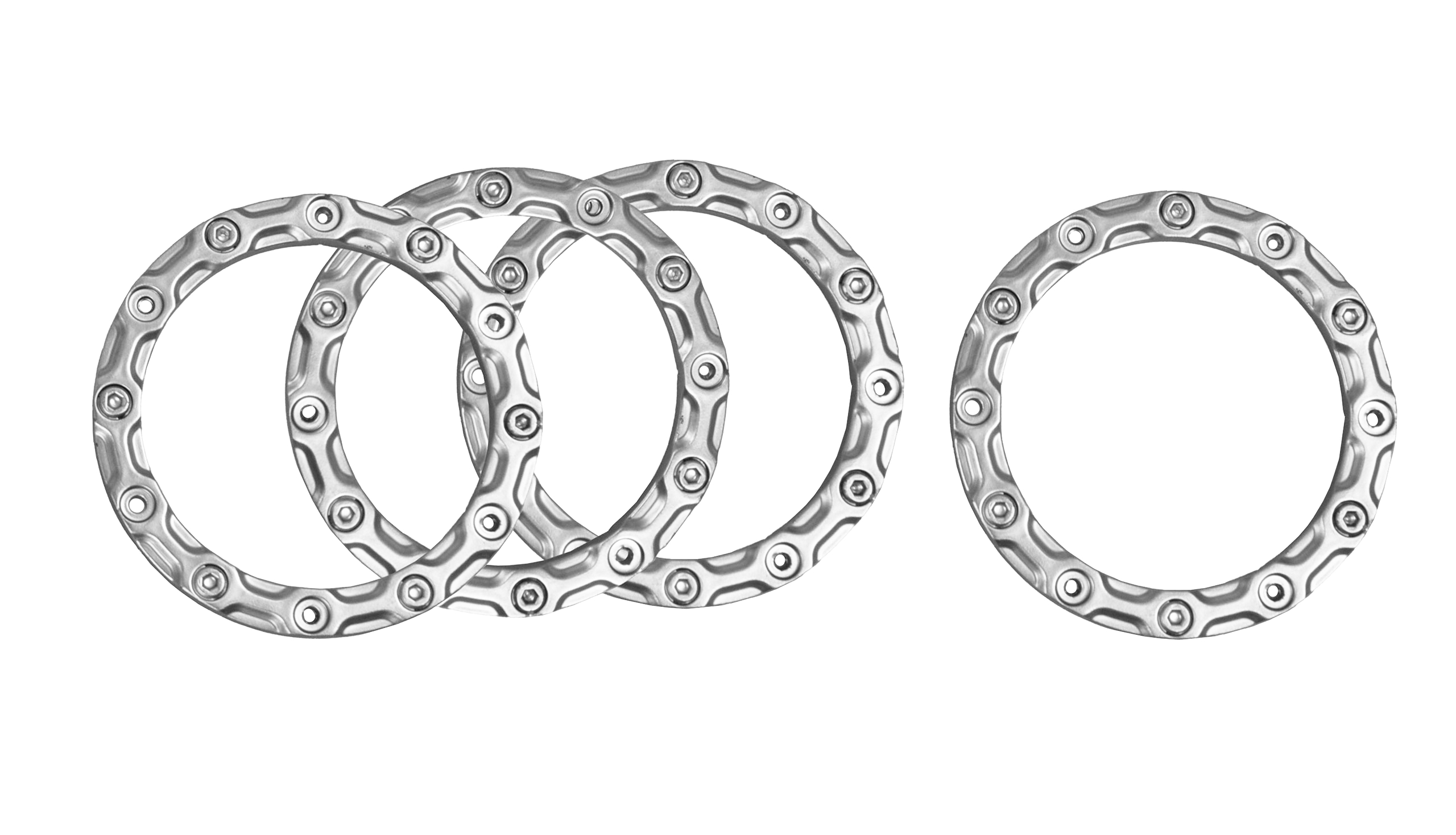 Amewi Felgenringe silber 1:10, 4 Stück 17223138B