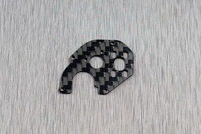 SAMIX SCX24 carbon motor plate (suitable for 050 motor) für SCX-24 SCX24-1037
