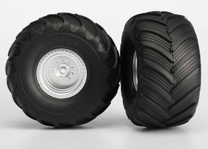 Traxxas Reifen & Felgen verklebt 3663