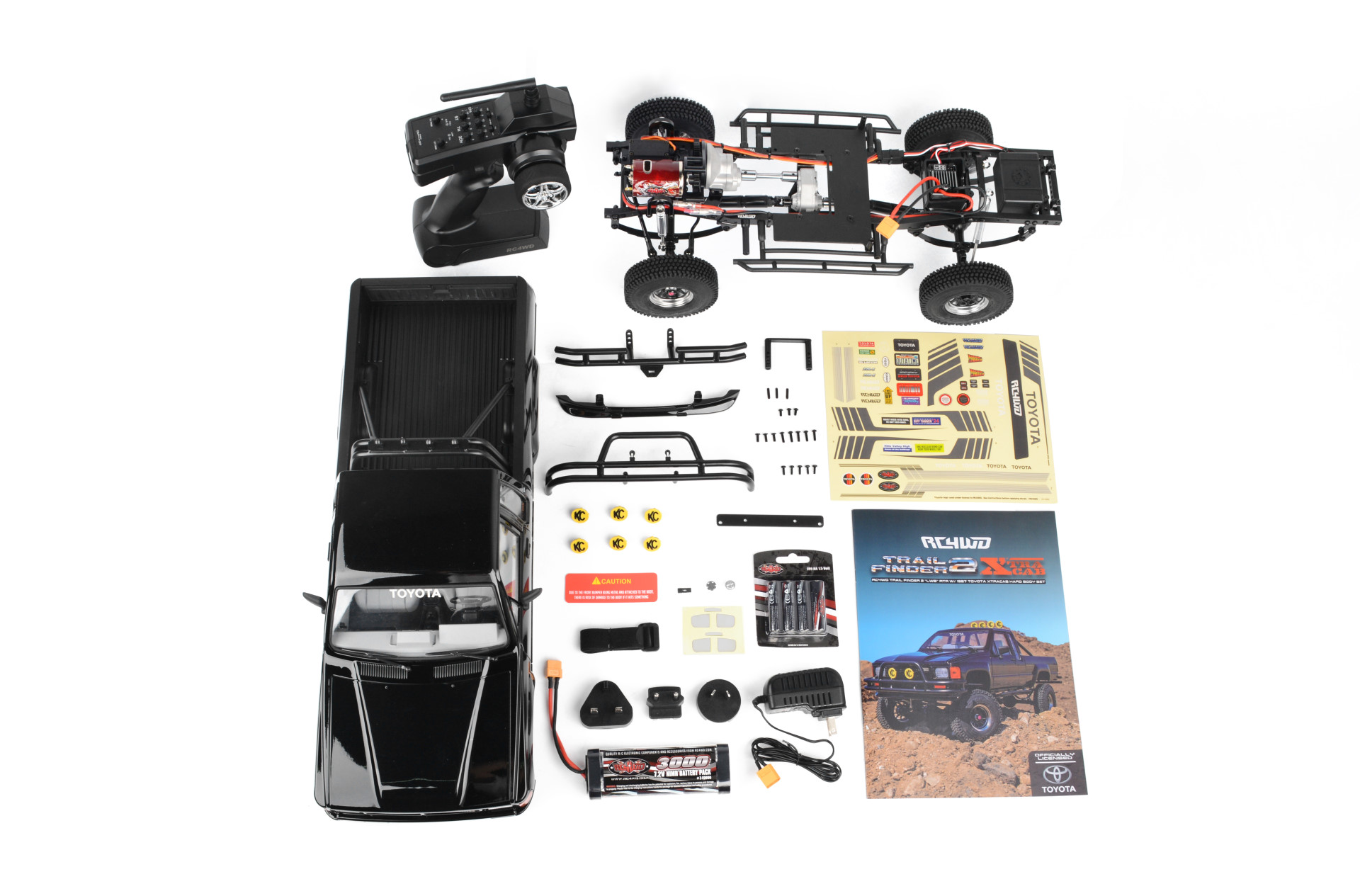 RC4WD Trail Finder 2 LWB with 1987 Toyota XTRAcab Bodyset Z-RTR0057