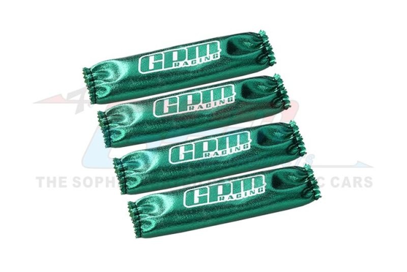 GPM Dämpfer-Schutz-Überzüge grün (4) TRX Maxx, Maxx-Slash, Sledge TS/SCOG