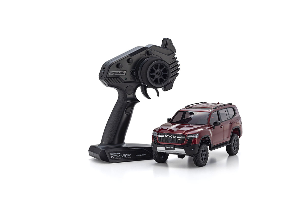 Kyosho Mini-Z 4X4 MX-01 Toyota Land Cruiser GR Sport Dark Red Mica (KT531P) 32538MR - Abbildung 3