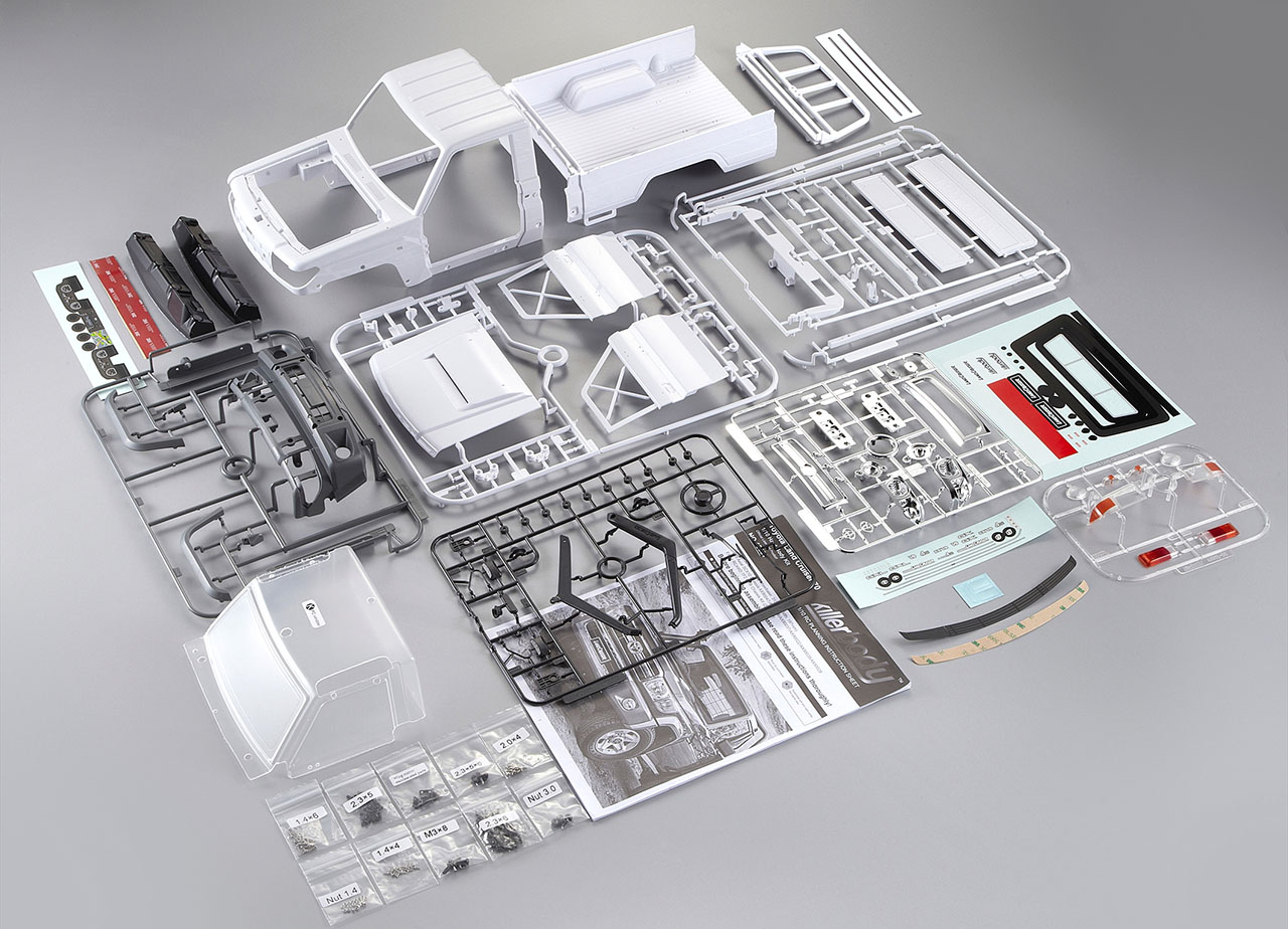 Killerbody Toyota Land Cruiser 70 ABS-Kunststoff Bausatz