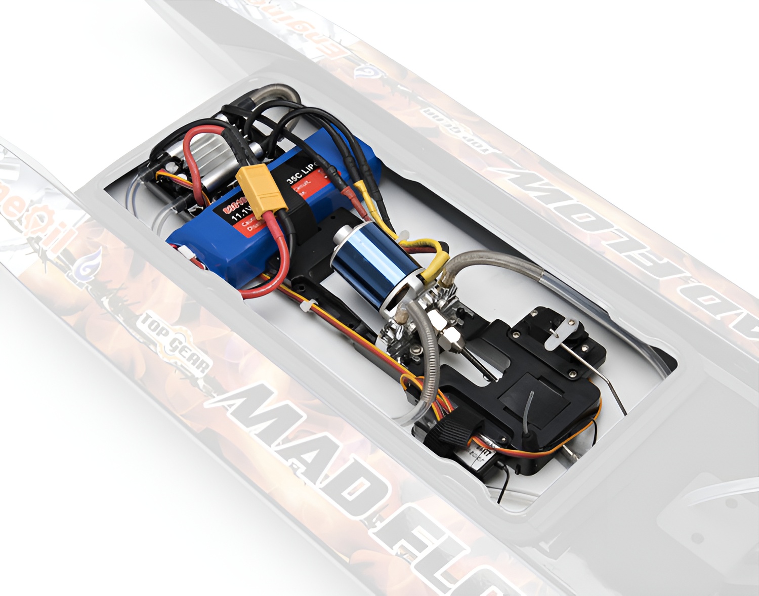 Joysway Mad Flow V3 F1 Catamaran Brushless & Li-Po RTR 8653V3 - Abbildung 3