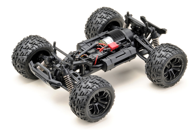 Absima 1:14 Elektro High Speed Monster Truck RACING schwarz/rot 4WD RTR 14005