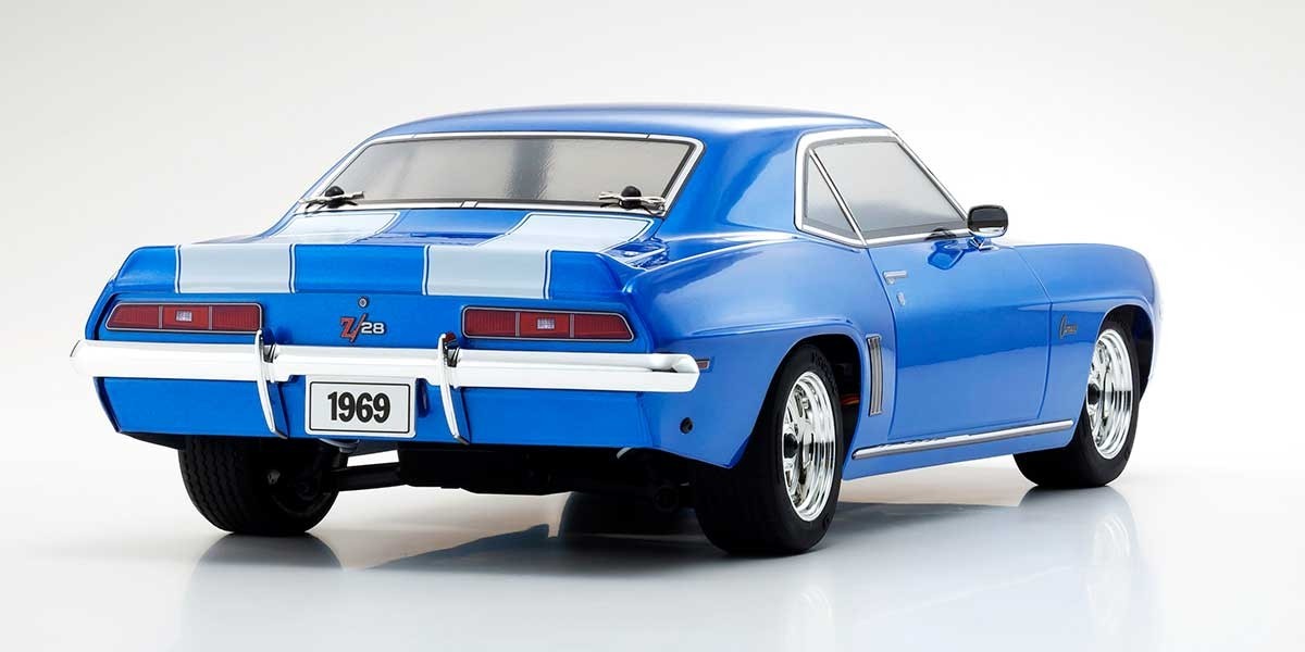 Kyosho FAZER MK2 Chevy Camaro Z28 1969 1:10 Le Mans Blue ReadySet 34418T1C - Abbildung 4