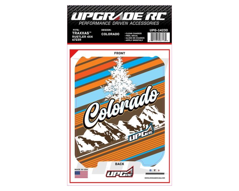 Upgrade RC Chassis Protector for Traxxas Rustler 4x4 (Colorado) (1) nP6