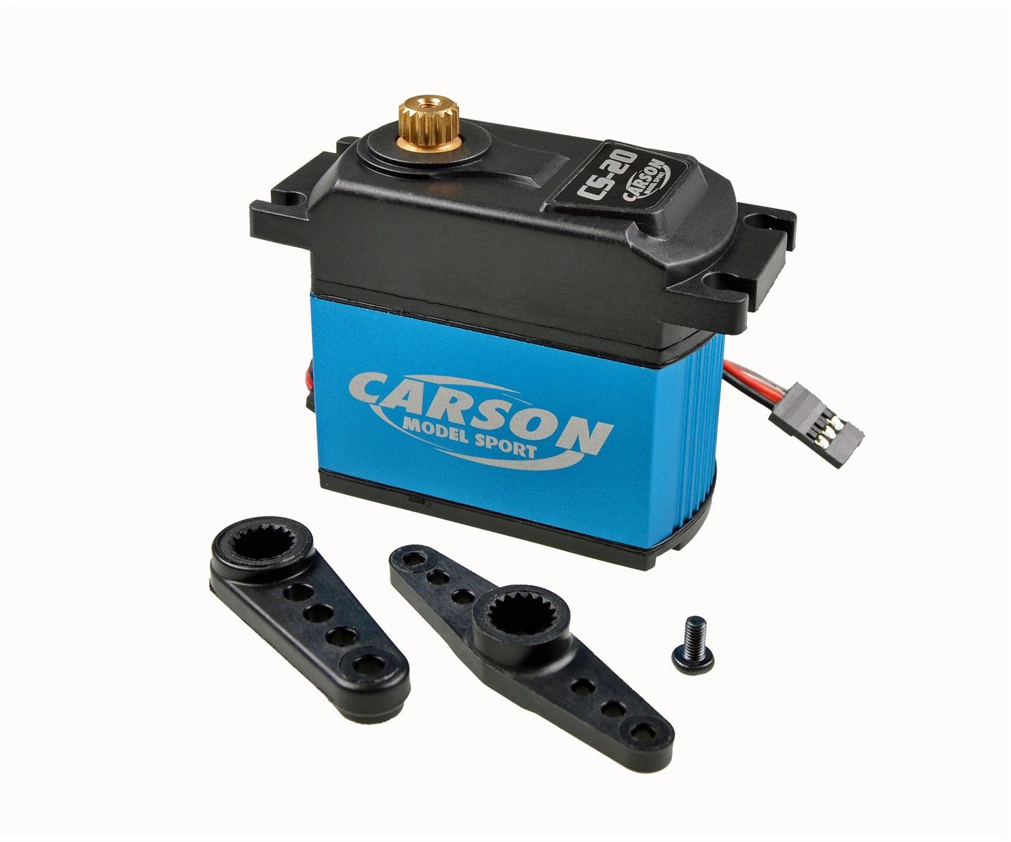 Carson 02034 Servo CS-20 - 20kg/MG/JR-Stecker 500502034