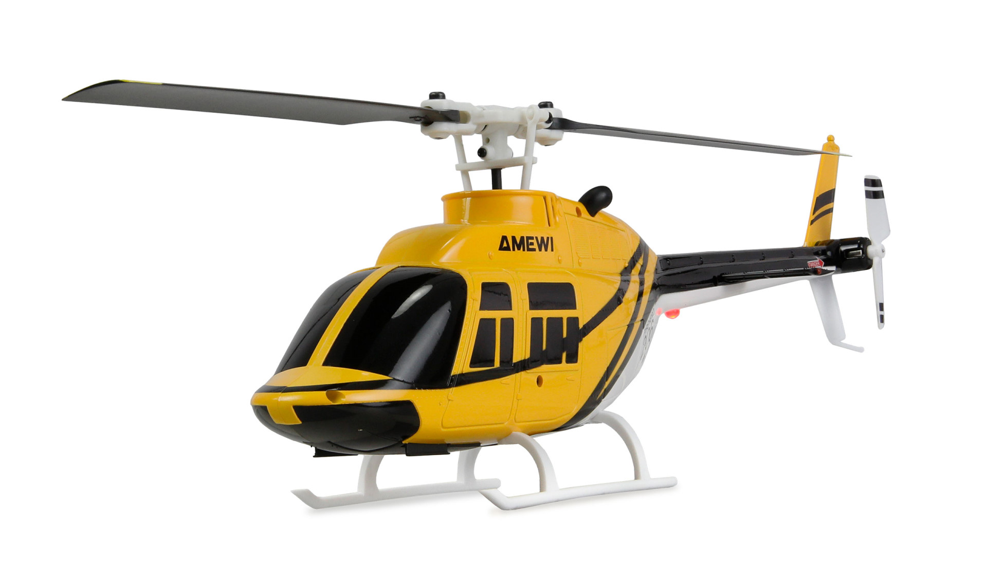 Amewi Bell 206 Jet Ranger Helikopter 4-Kanal 6G RTF 25358 - Abbildung 1