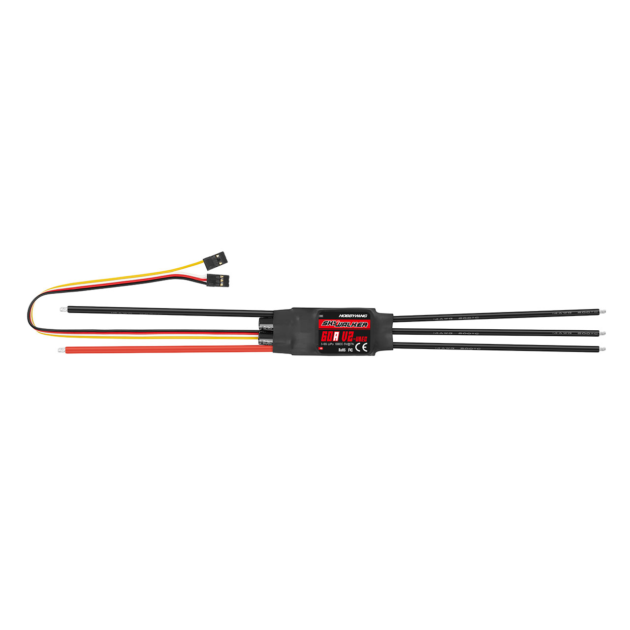 Hobbywing Skywalker V2 60A 3-6s, 7A BEC 30216101