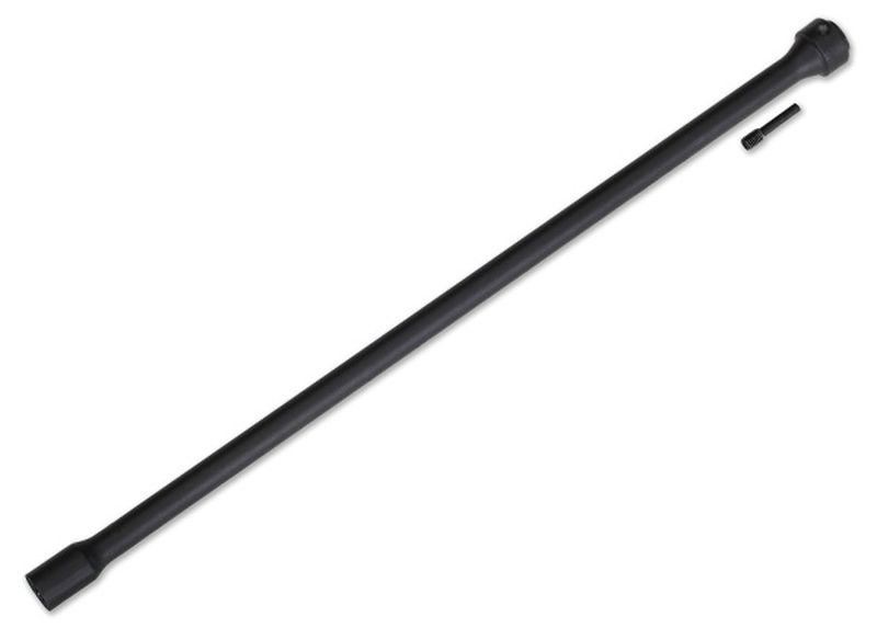 Traxxas Driveshaft, center, plastic (black)/ screw pin 7455