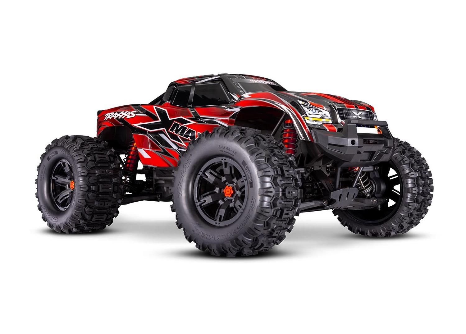 Traxxas X-Maxx 8S Rot Belted RTR Brushless Monster Truck 77096-4 - Abbildung 1