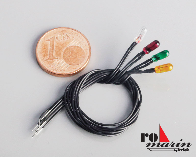 ROMARIN Glühlampen klar 6V D2,3 mm (VE2) RO1650