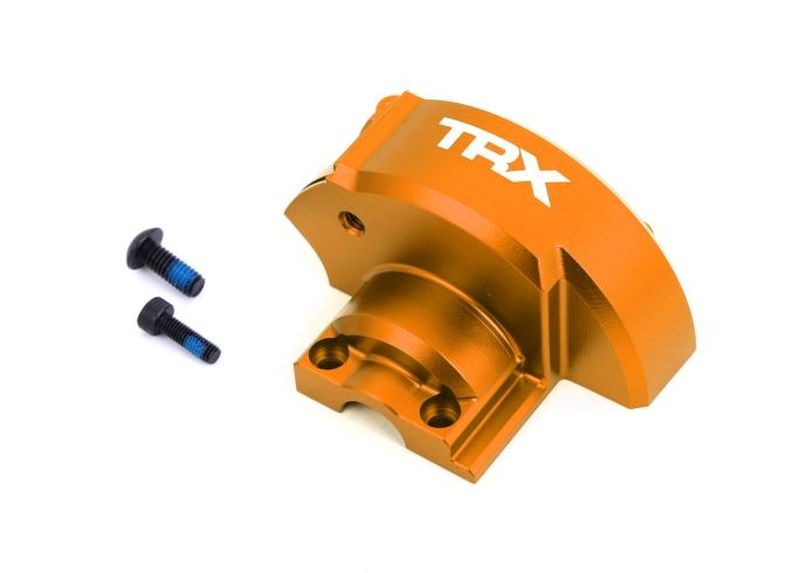 Traxxas Getriebe-Abdeckung Alu orange Maxx Slash 10287-ORNG