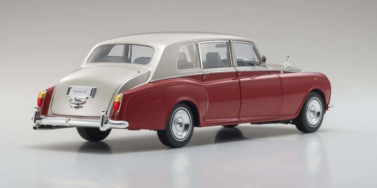 Kyosho 1:18 Rolls-Royce Phantom VI EWB 1968 Red-Light Beige 08905RLB