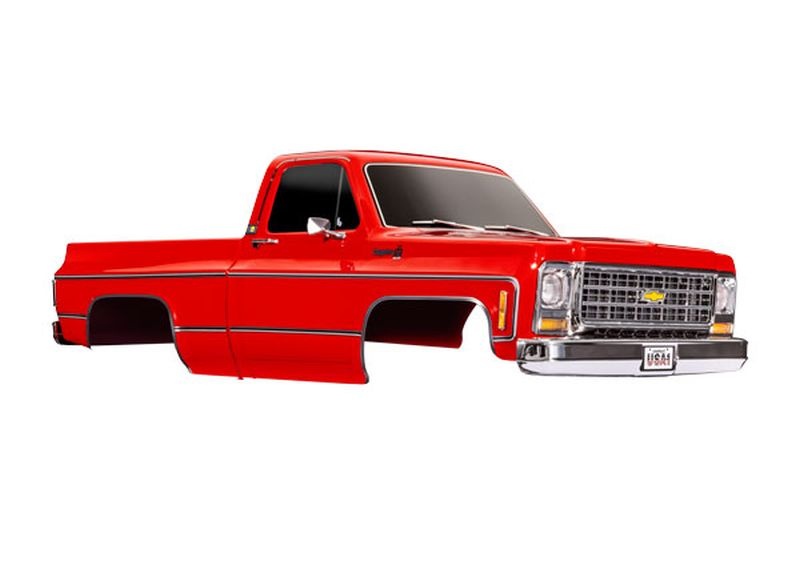 Traxxas Karosserie Chevrolet K10 Truck 1979 Karo rot inkl. KT 9212R