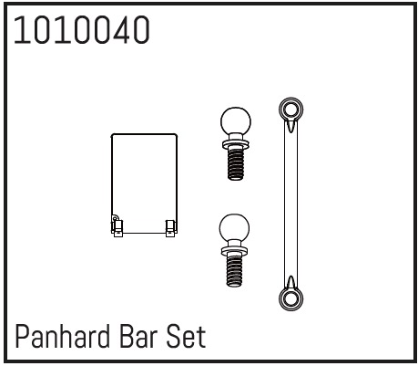 Hobby Plus Panhard Bar Set 240077