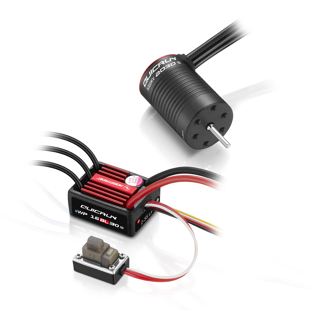 Hobbywing Combo WP16BL30 G2 mit 2030SL-5000kV-G2 Sensorless 38030004