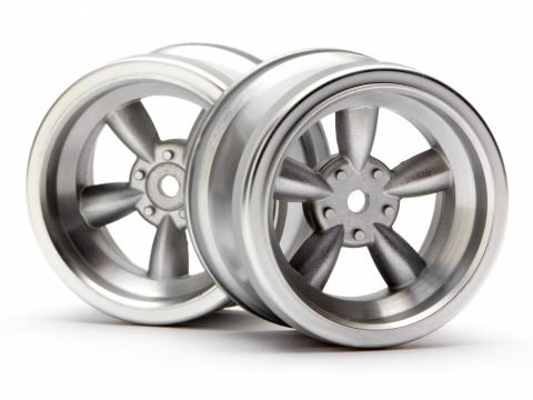 HPI Retro 5-Speichen Felgen 31mm M.-Chrom (6mm Offset) 3820