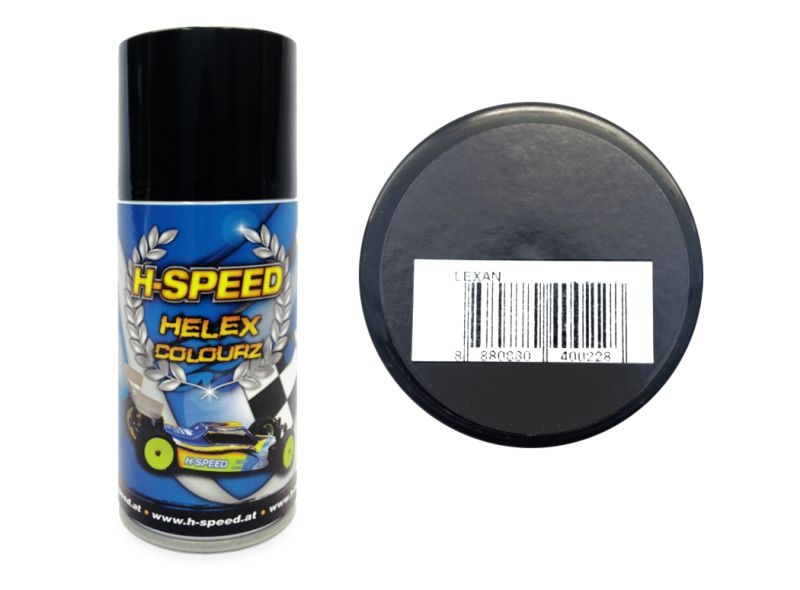 H-SPEED Lexan Spray Farbe Helex Colourz Scheiben-Tönung (smoke) 150ml HSPS101