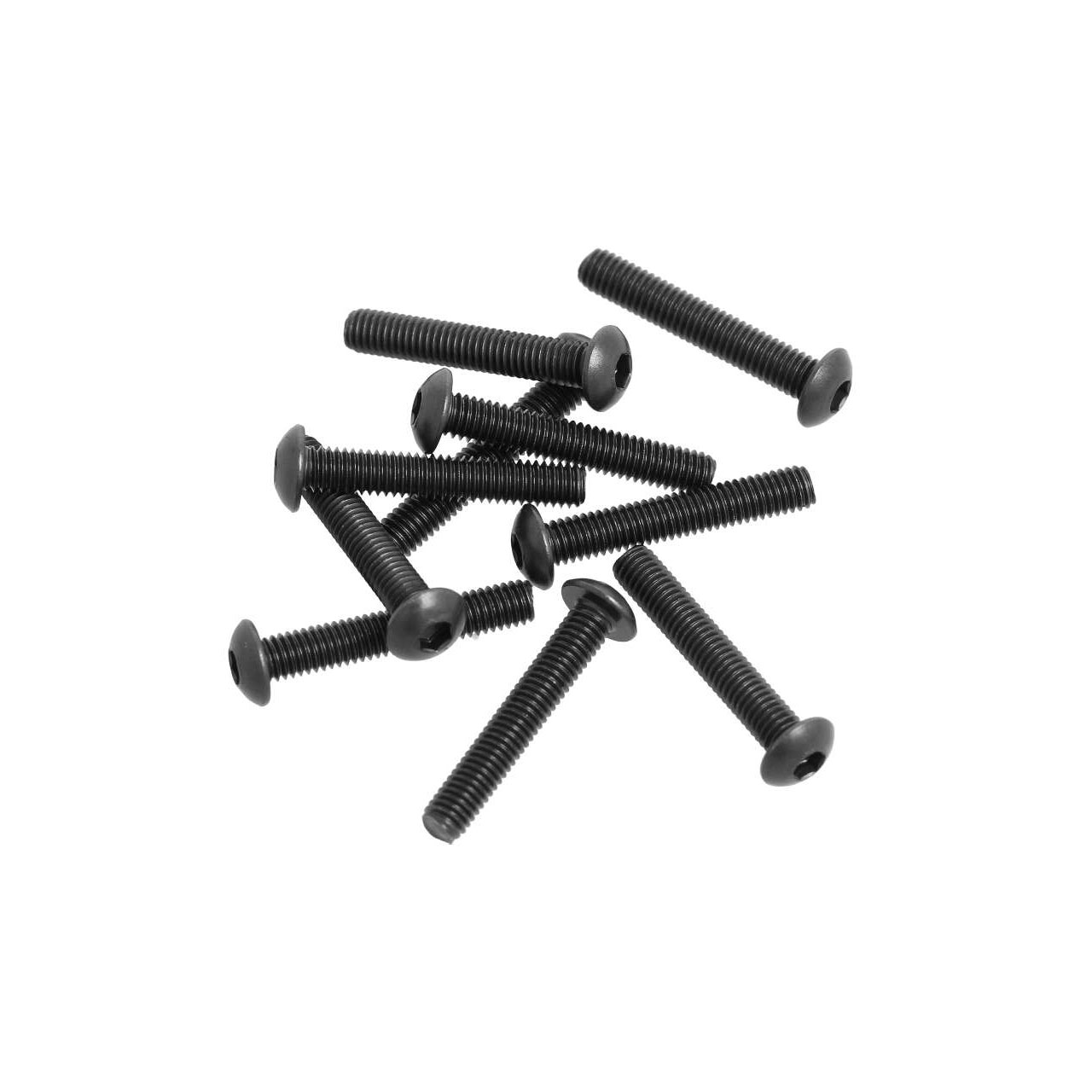 CEN-Racing M3x18mm Button Head Hex Socket Screw (6pcs) G36325