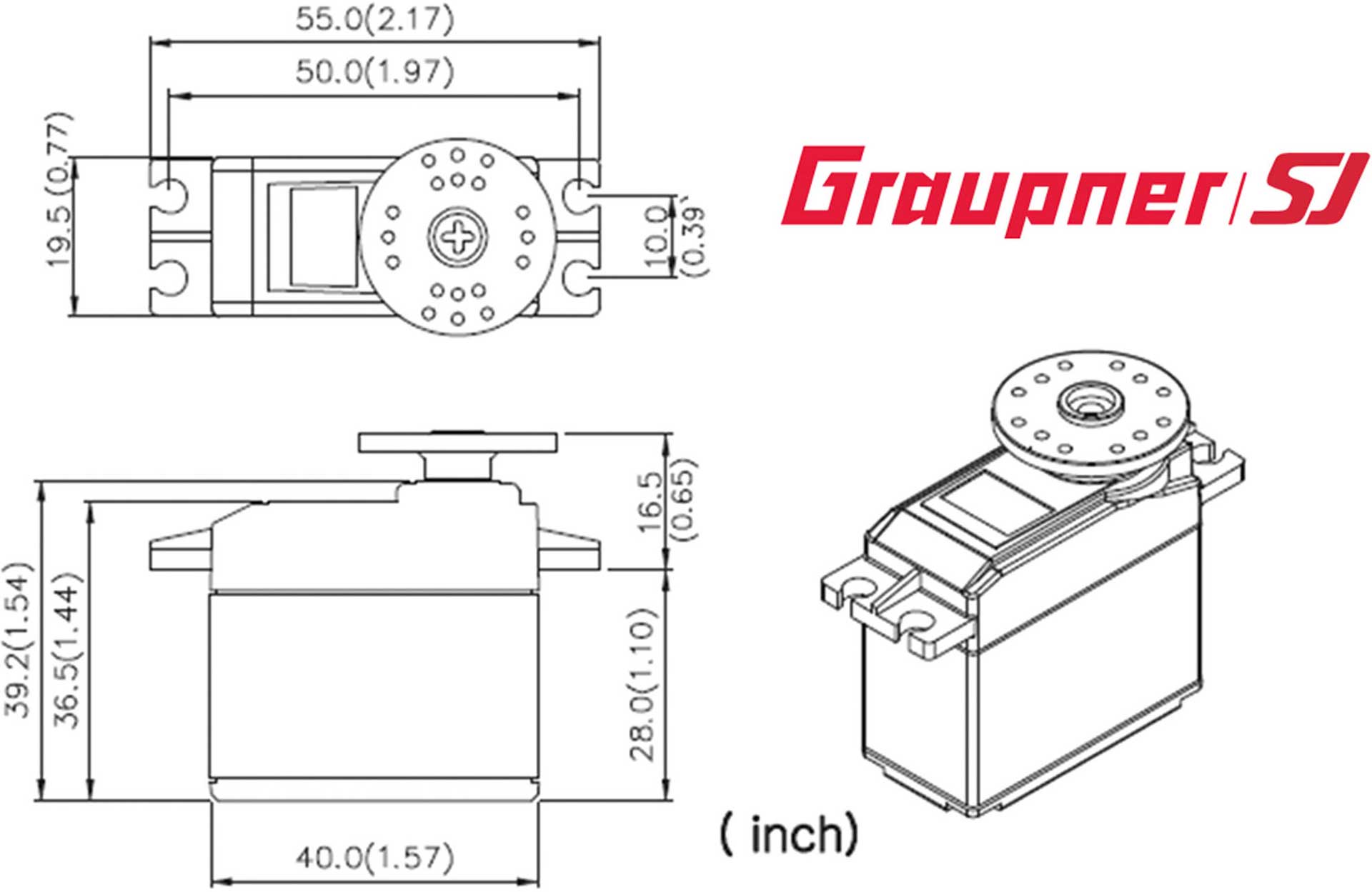 GRAUPNER DES 806 BB MG DIGITAL SERVO 7952
