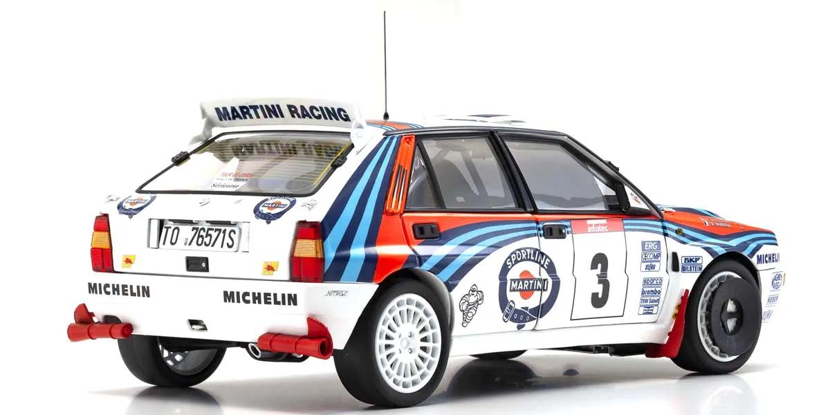 Kyosho 1:18 Lancia Delta HF Integrale Evoluzione Martini 1992 Nr.3 08348H - Abbildung 2