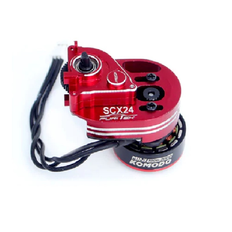 FURITEK Mini Stellar Getriebe mit Mini Komodo Brushless-Setup für SCX24 FUR-2262