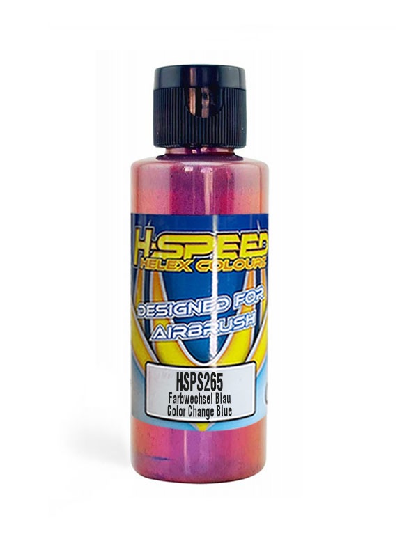 H-SPEED Lexan Airbrush Farbe 60 ml Farbwechsel Blau/ColorChange Blue HSPS265