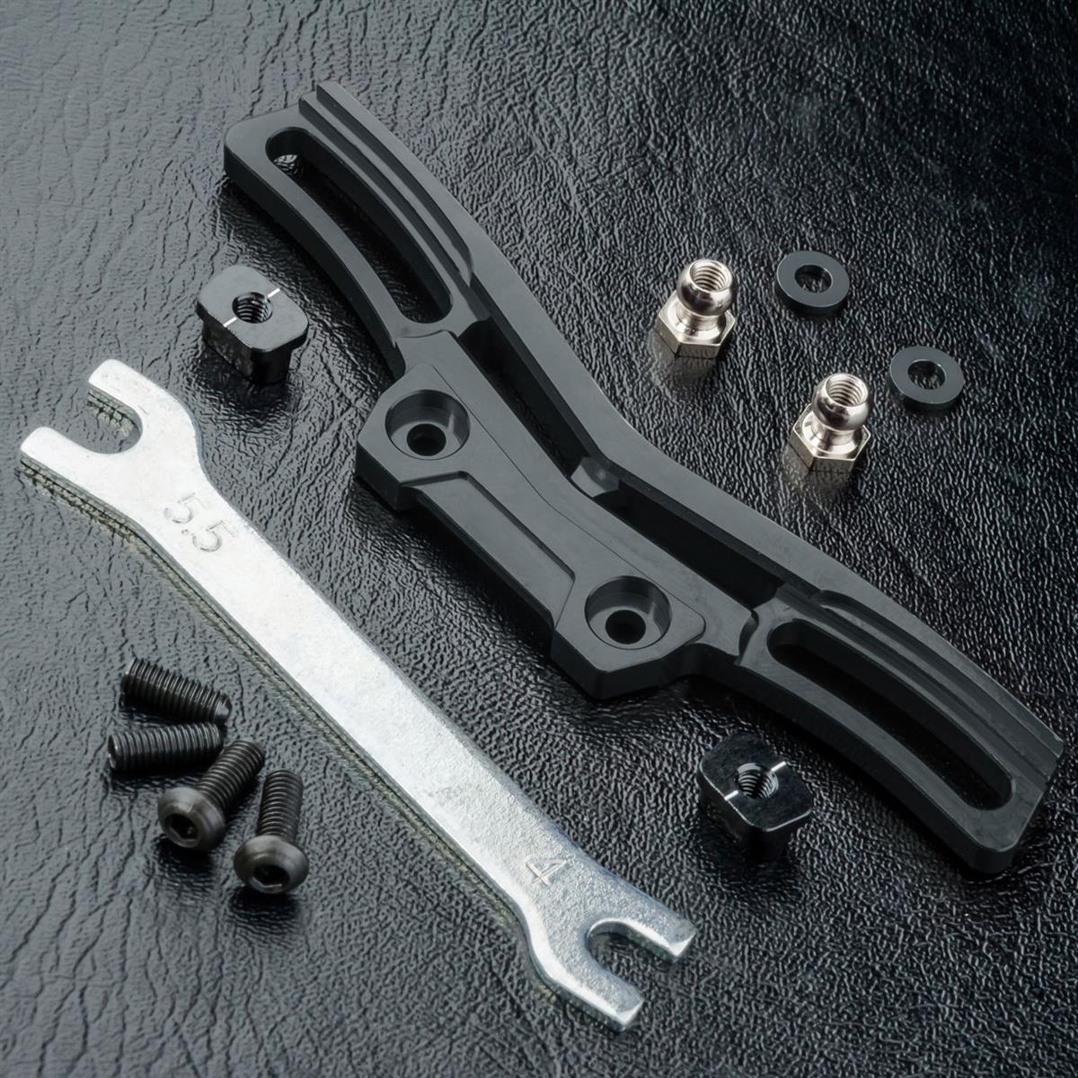 210577BK RMX 2.0 Alum. front damper stay (black)