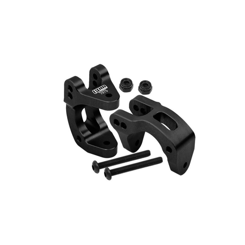 GPM Alu C-Hub vorn schwarz ARRMA 1/10 Gorgon 4X2 Vorteks Fury Quake 223S MGO019BK