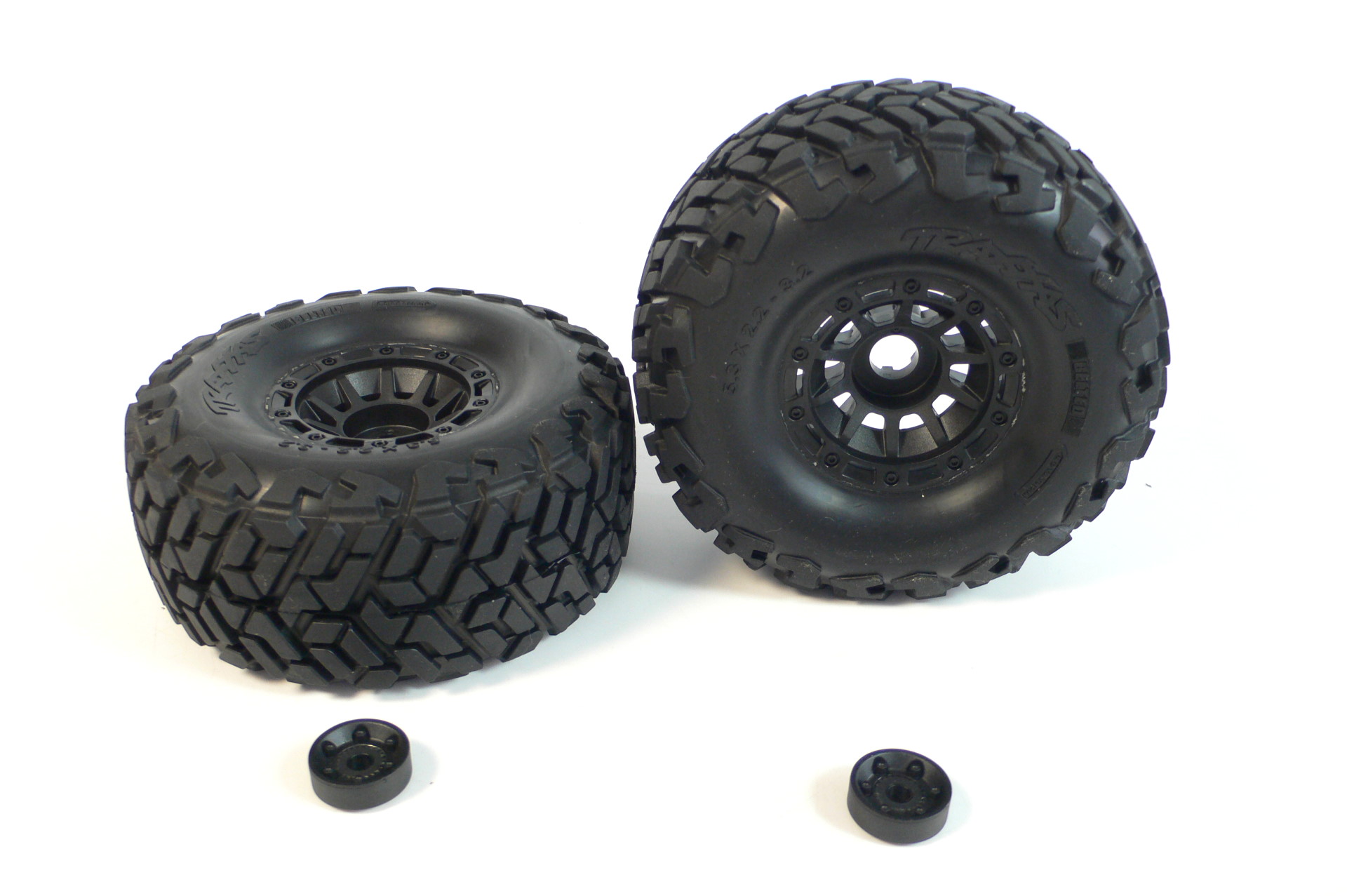 Traxxas Maxx Slash SCT Räder 6S 10272 1:8 2x Reifen und Felgen - Abbildung 1