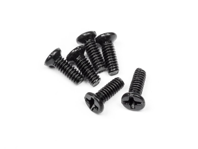 Maverick Flachkopf Schrauben M2 X 6mm 6St. MV28105 - Abbildung 1