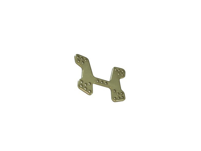 Amewi 06013 Dämpferbrücke vorne Aluminium gun metal 06013TI