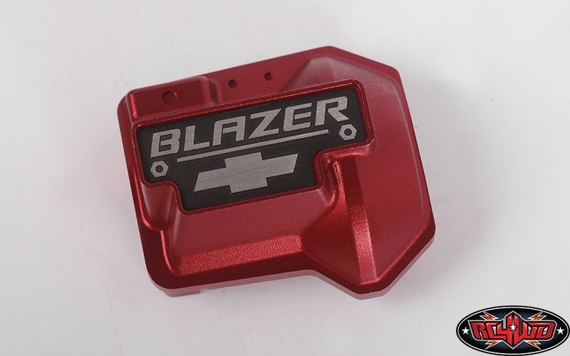 RC4WD Aluminum Diff Cover for Traxxas TRX-4 Chevy K5 Blazer (Red) VVV-C0774 - Abbildung 1