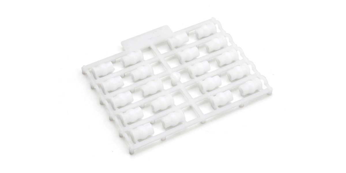 Kyosho Plastik-Kugeln mit Bund 5.8mm Mad Wagon (20) KB020 - Abbildung 1