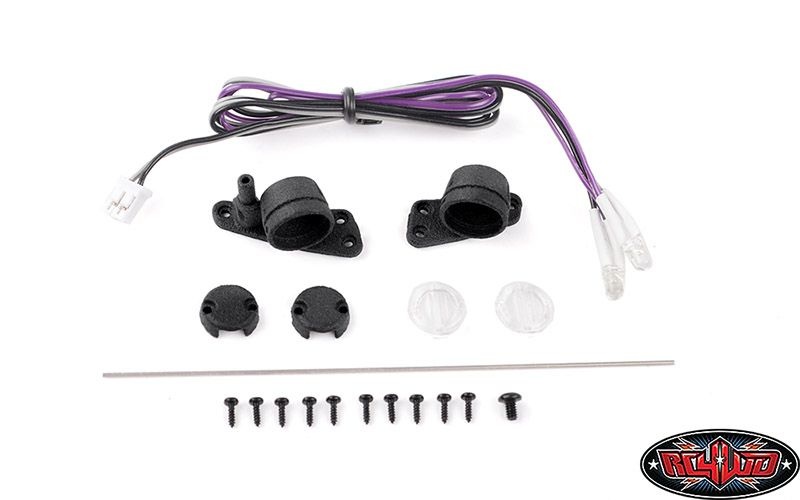 RC4WD LED A Pillar Front Light and Antenna for Traxxas TRX-4 2021 VVV-C1247