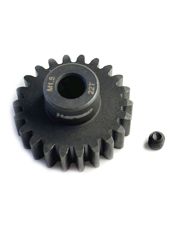 H-SPEED Stahlritzel 22 Zähne M1,5 8mm Bohrung HSPX422