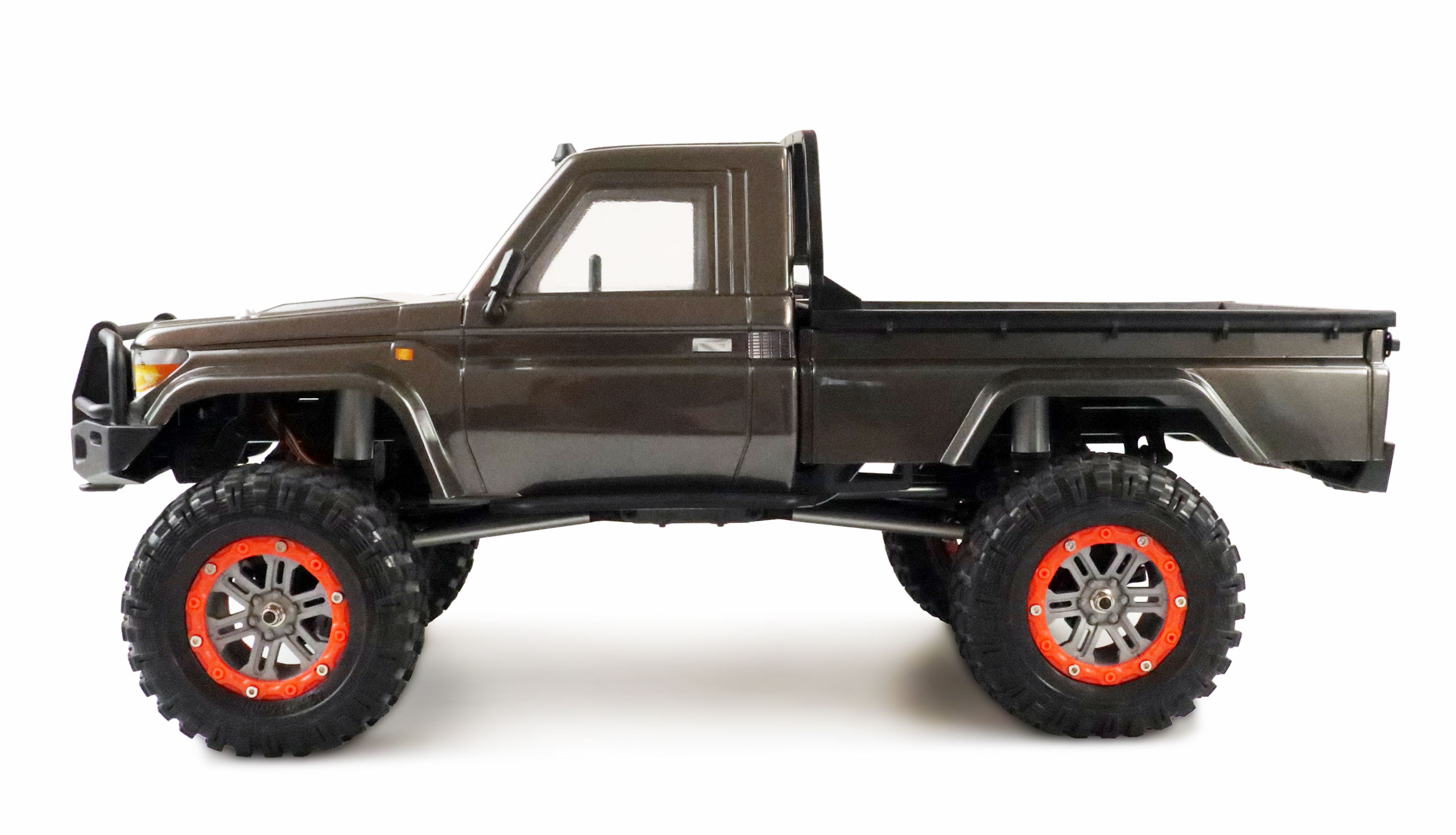 Amewi AMXRock RCX10B Scale Crawler Pick-Up 1:10, RTR grau 22433