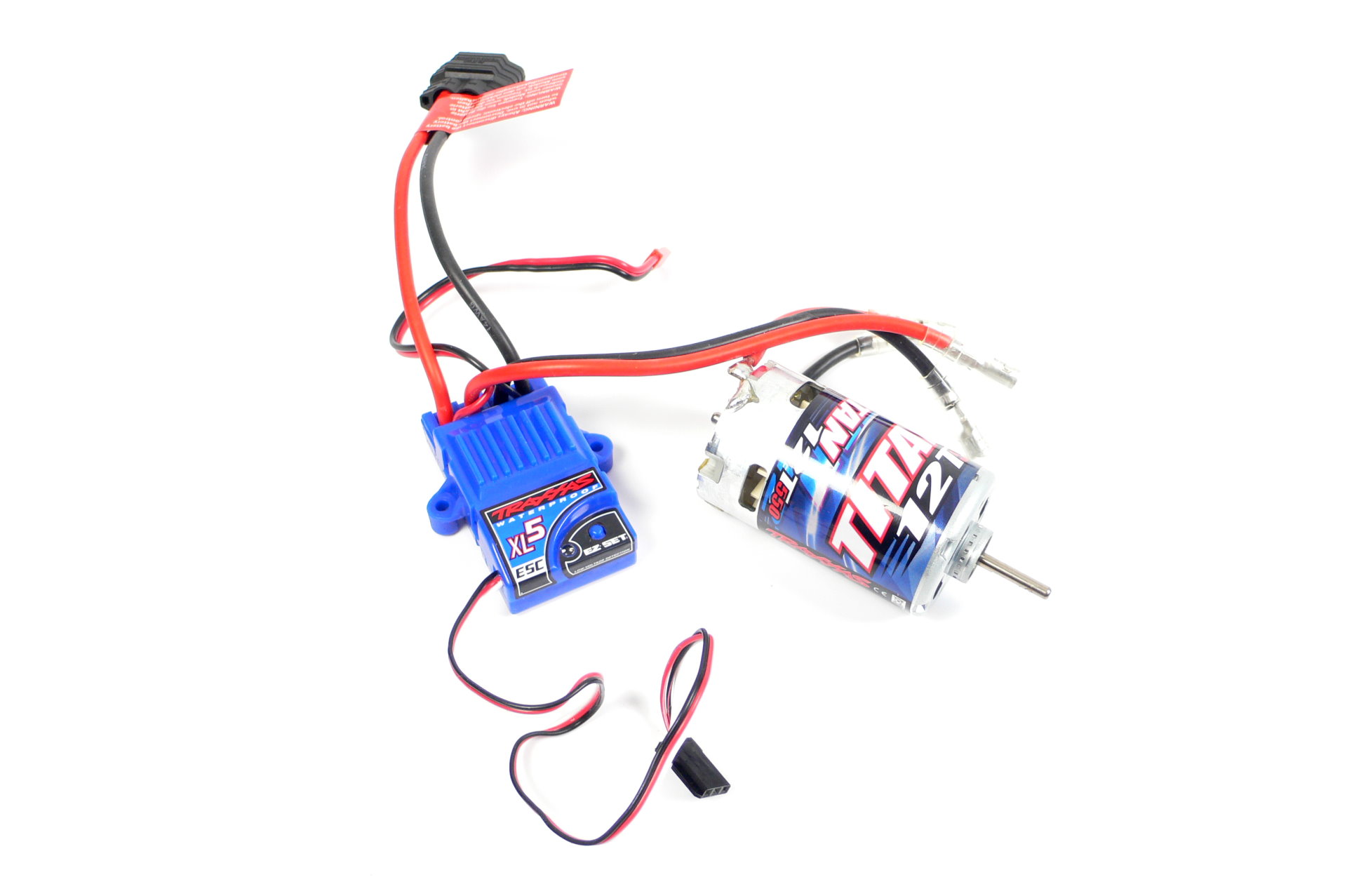 Traxxas Brushed RC-Car Combo Fahrtregler XL-5 60A + Titan 12T Motor - Abbildung 2