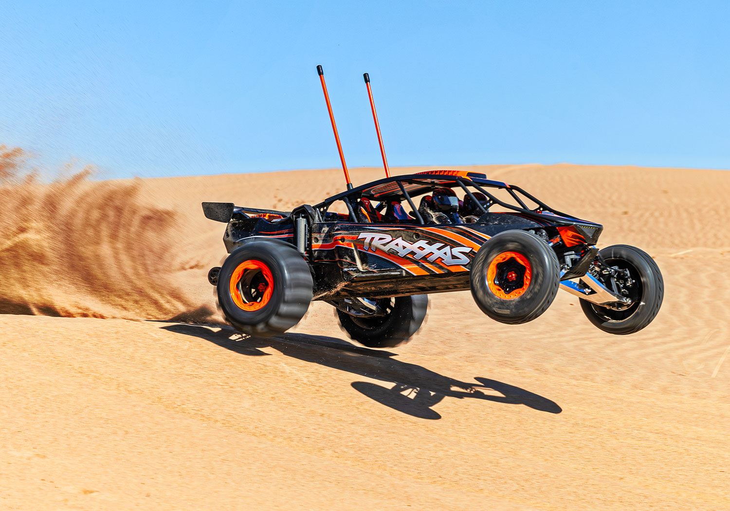 Traxxas FUNCO RWD 8S VXL 1/6 Sand Car Orange RTR Brushless o. Akku & Lader 109076-4 - Abbildung 14