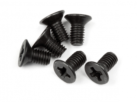 Maverick Flat Head Screw M3 x 6mm 6STK MV28037