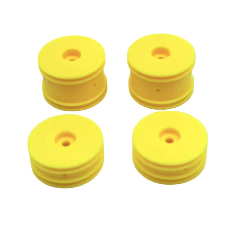 Hobby Plus Front/Rear Wheels - yellow 250101