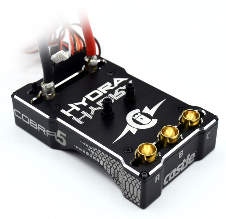Castle Hydra Cobra 5 8S 33.6V ESC 20A Peak BEC CC010-0182-00