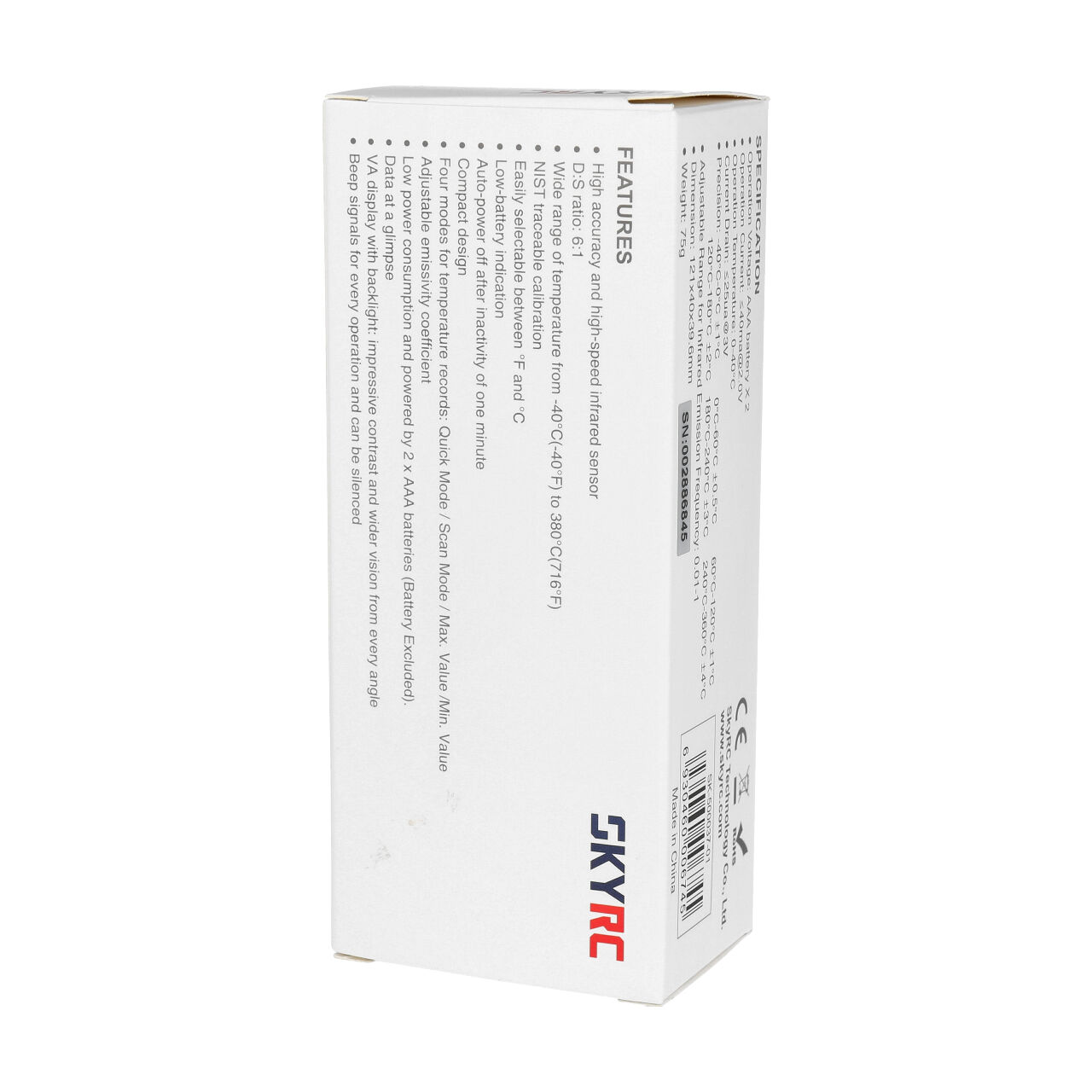 SkyRC Infrarot Thermometer ITP380 SK-500037-01