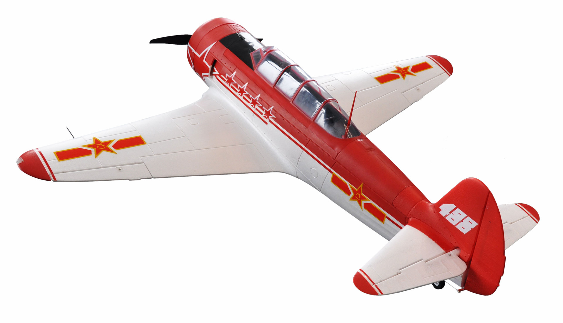 Amewi AMXFlight YAK-11 Rot/Weiss 6S EPO PNP 24100 - Abbildung 2