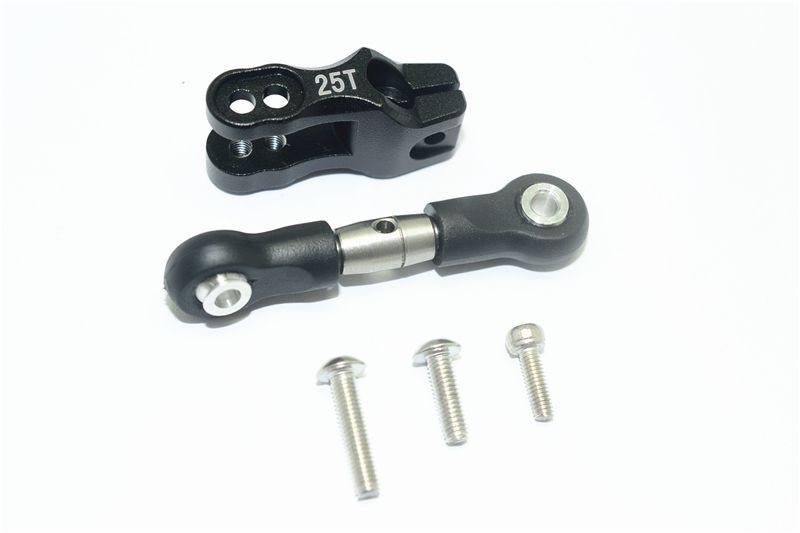 GPM Alu Servohorn 25T mit Spurstange Traxxas UDR